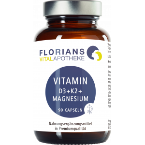 Florians Vitamin D3+K2+Mg